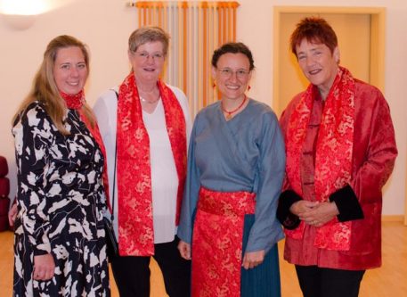 mit den Meisterschülerschwestern